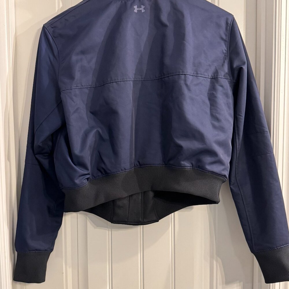Under Armour Misty Copeland Opening Night Bomber Jacket Medium Blue View 3